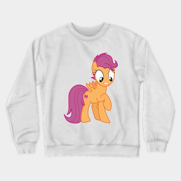 Grown up Scootaloo 2 Crewneck Sweatshirt by CloudyGlow